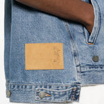 Gilet denim in blu Haikure - donna 