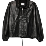 Giacca Jordan in pelle nero Haikure - uomo 
