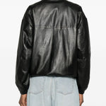 Giacca Jordan in pelle nero Haikure - uomo 