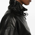 Giacca Jordan in pelle nero Haikure - uomo 