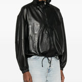 Giacca Jordan in pelle nero Haikure - uomo 