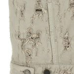 Gilet in denim effetto lavorato ryder in grigio Haikure - donna 