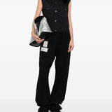 Gilet con frange Ryder Buton in nero Haikure - donna 