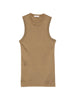 Canotta girocollo in marrone Haikure - donna