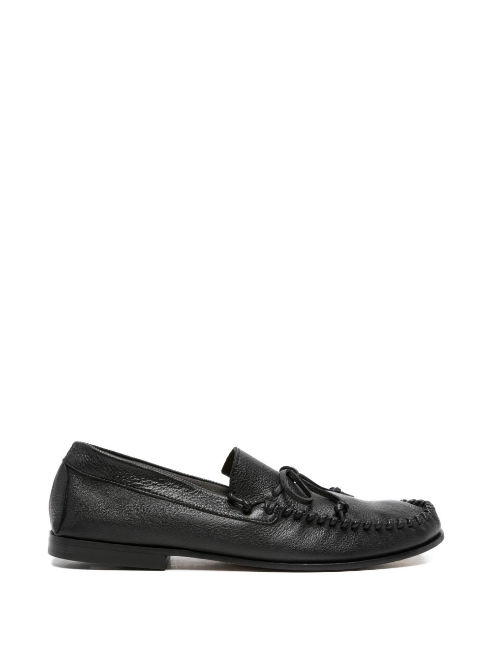 Mocassini ibiza in nero  Henderson baracco - uomo 