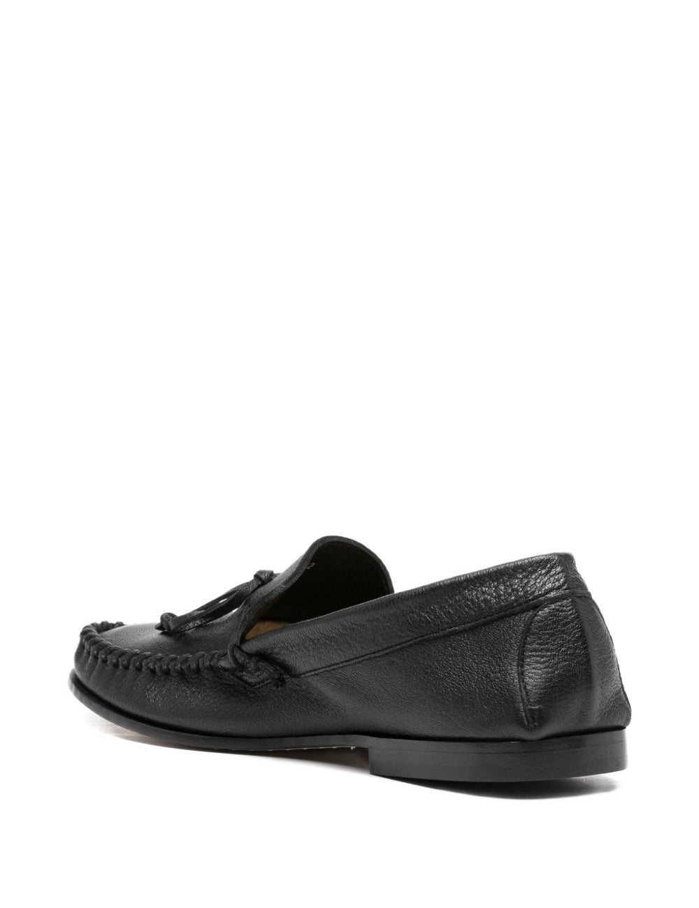 Mocassini ibiza in nero  Henderson baracco - uomo 