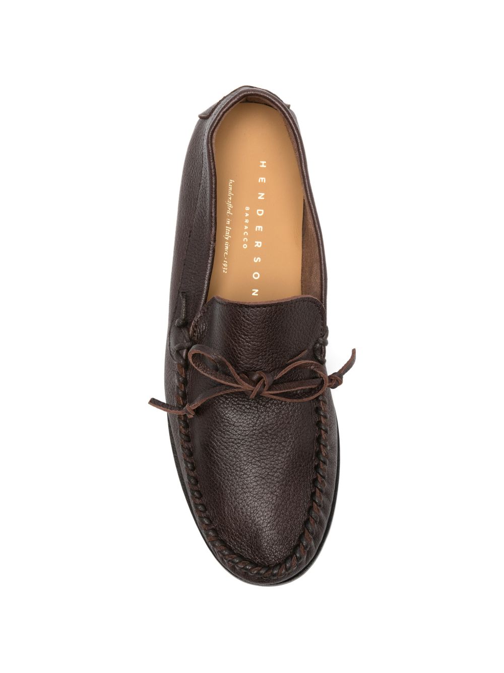 Mocassini ibiza in marrone Henderson baracco - uomo 