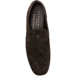 Mocassini intrecciati in marrone Henderson baracco - uomo 