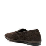 Mocassini intrecciati in marrone Henderson baracco - uomo 