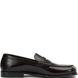 Mocassini in pelle in borgogna Henderson baracco - uomo 