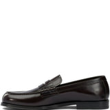 Mocassini in pelle in borgogna Henderson baracco - uomo 