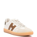 Sneakers cool con logo in bianco Hogan - uomo 