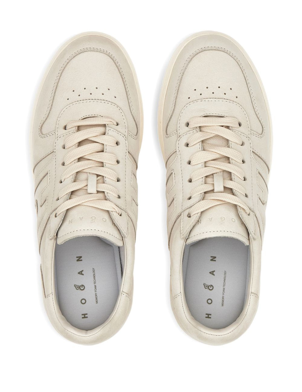 Sneakers H-TV in beige Hogan - uomo 