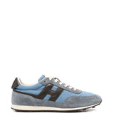 Sneakers con logo in blu Hogan - uomo 