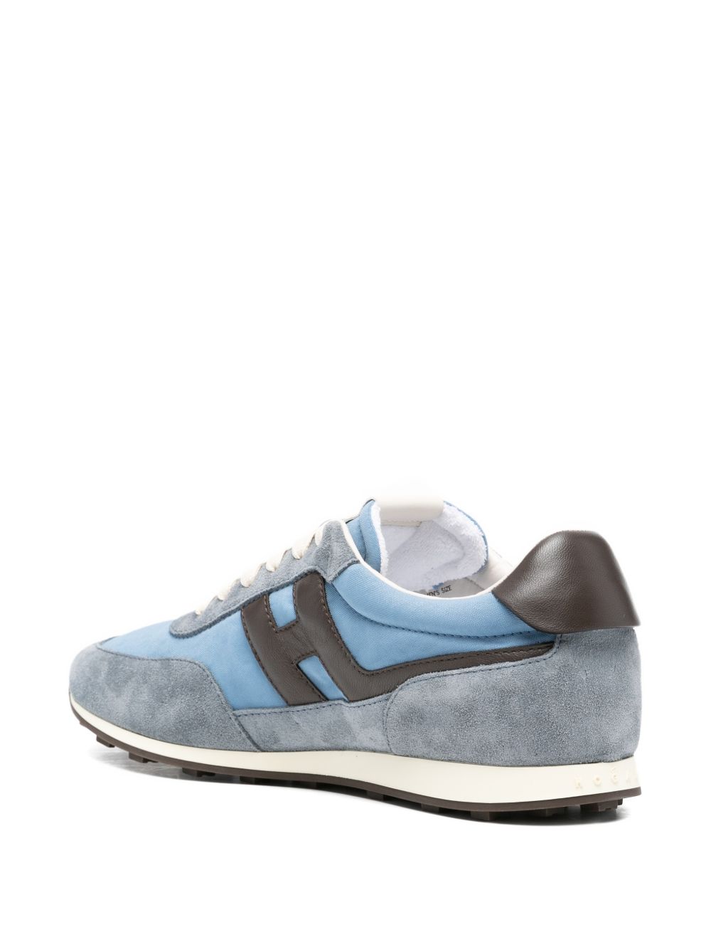 Sneakers con logo in blu Hogan - uomo 