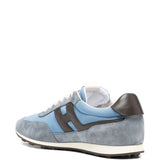 Sneakers con logo in blu Hogan - uomo 