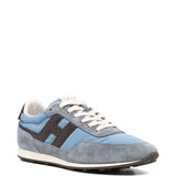 Sneakers con logo in blu Hogan - uomo 