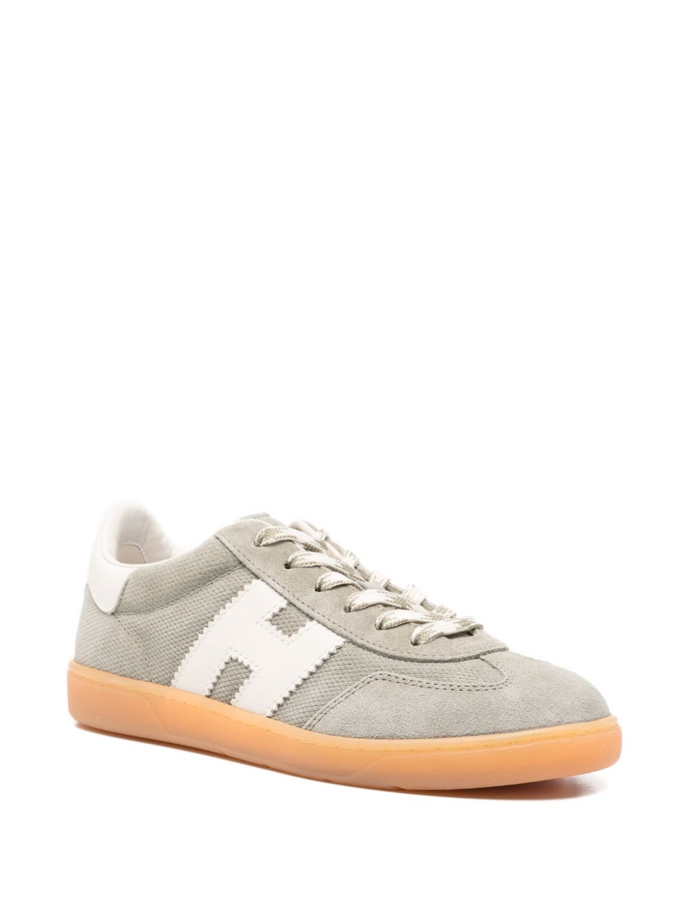Sneakers con applicazione h in grigio Hogan - donna 
