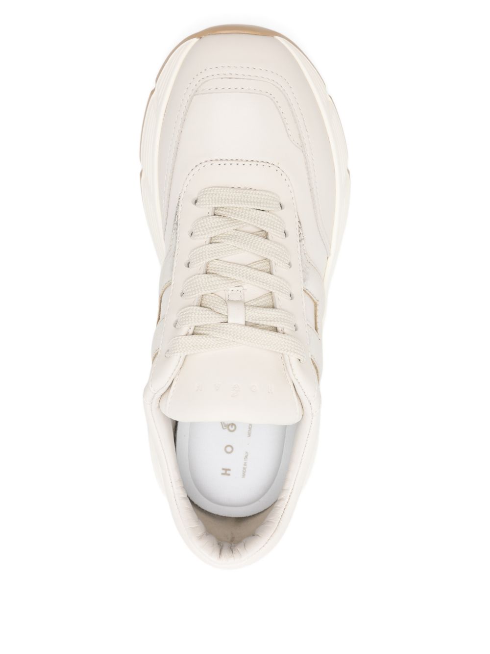 Sneakers con lacci in avorio Hogan - donna 