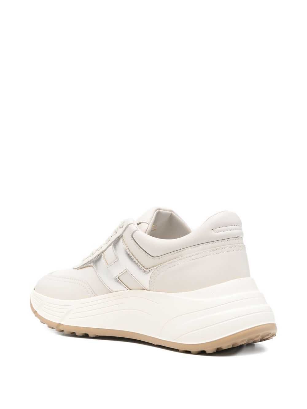 Sneakers con lacci in avorio Hogan - donna 