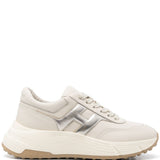 Sneakers con lacci in avorio Hogan - donna 