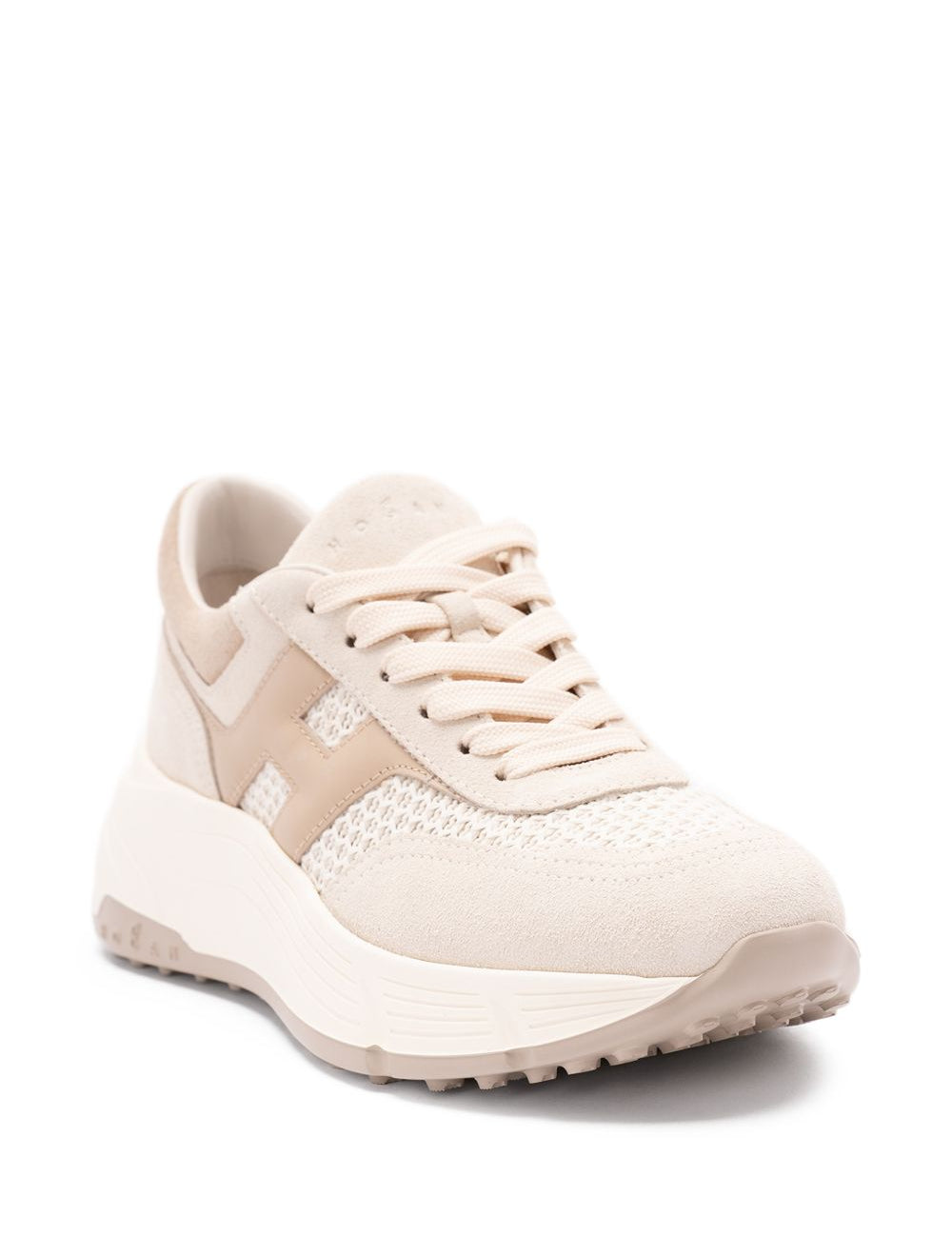 Sneakers Hi-Fi in beige chiaro Hogan - donna 