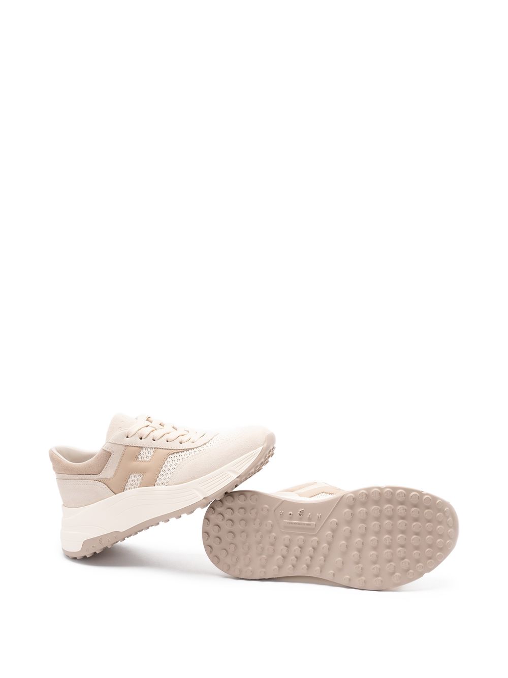 Sneakers Hi-Fi in beige chiaro Hogan - donna 