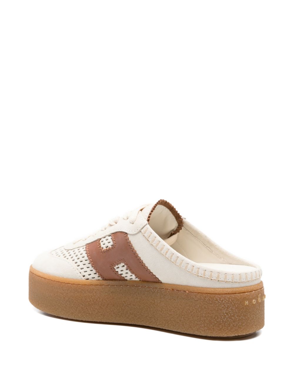 Mules a sneakers h698 in avorio Hogan - donna 