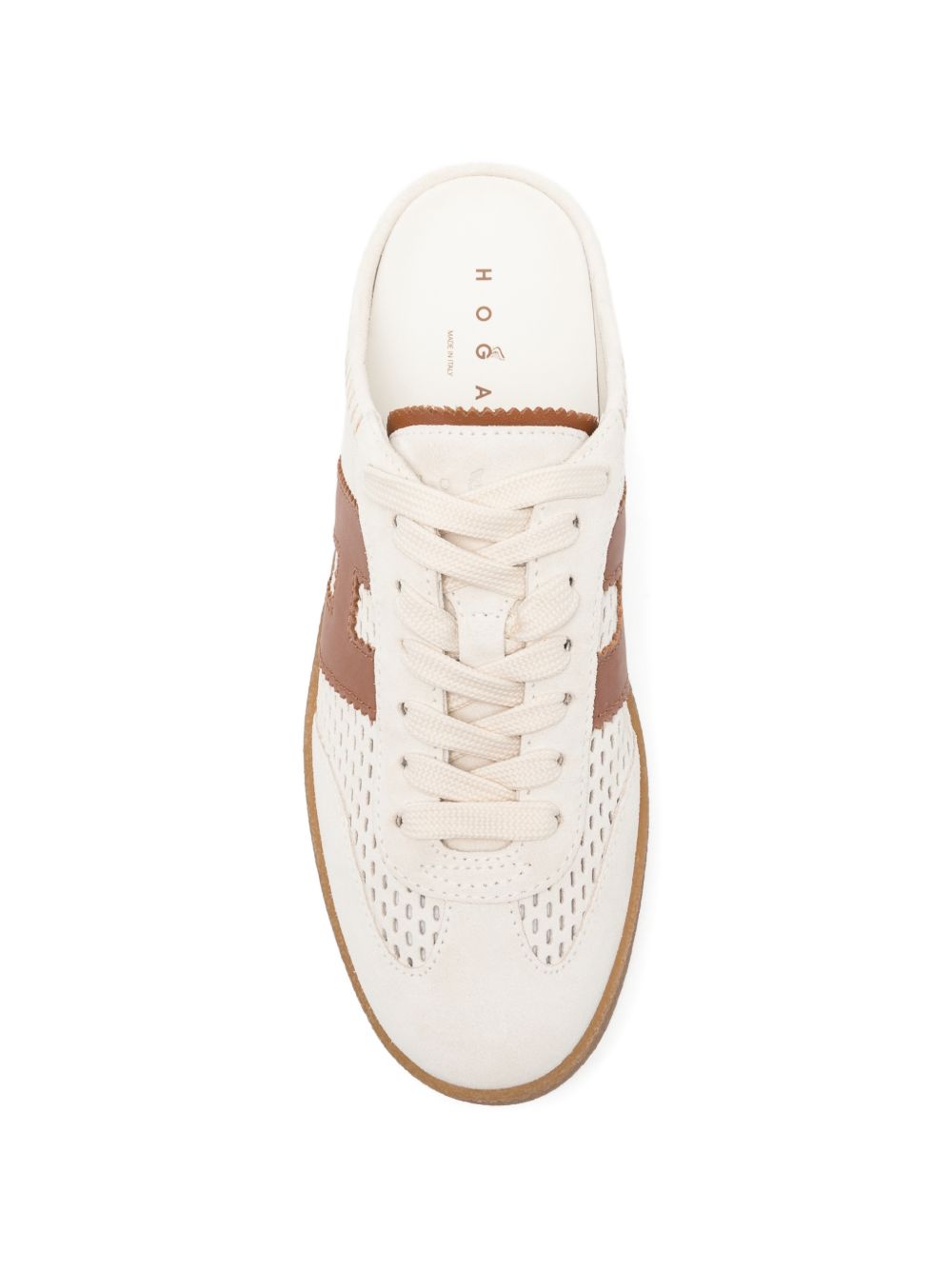 Mules a sneakers h698 in avorio Hogan - donna 