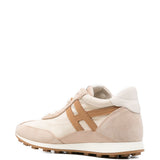 Sneakers con logo in beige Hogan - donna 