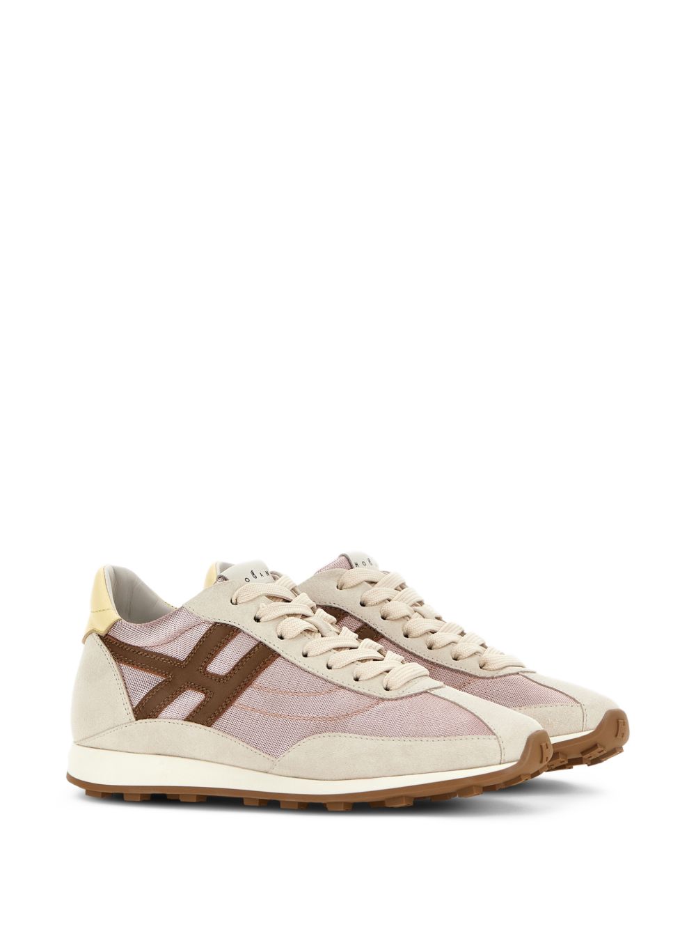 Sneakers H699 con lacci in beige Hogan - donna 