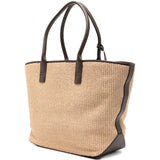 Borsa da spiaggia con logo in beige Hogan - donna 