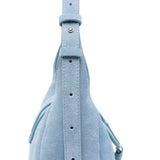 Borsa a spalla con logo H in blue Hogan - donn 