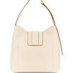 Borsa a spalla con fibbia H in avorio Hogan - donna 