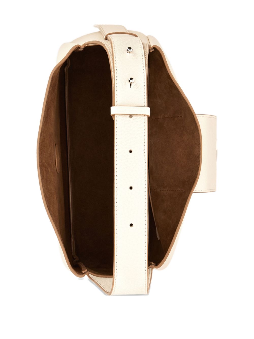 Borsa a spalla con fibbia H in avorio Hogan - donna 