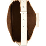 Borsa a spalla con fibbia H in avorio Hogan - donna 