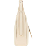 Borsa a spalla con fibbia H in avorio Hogan - donna 