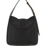 Borsa a spalla con nappa visnu in nero Hogan - donna 