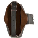 Borsa a spalla con nappa visnu in nero Hogan - donna 