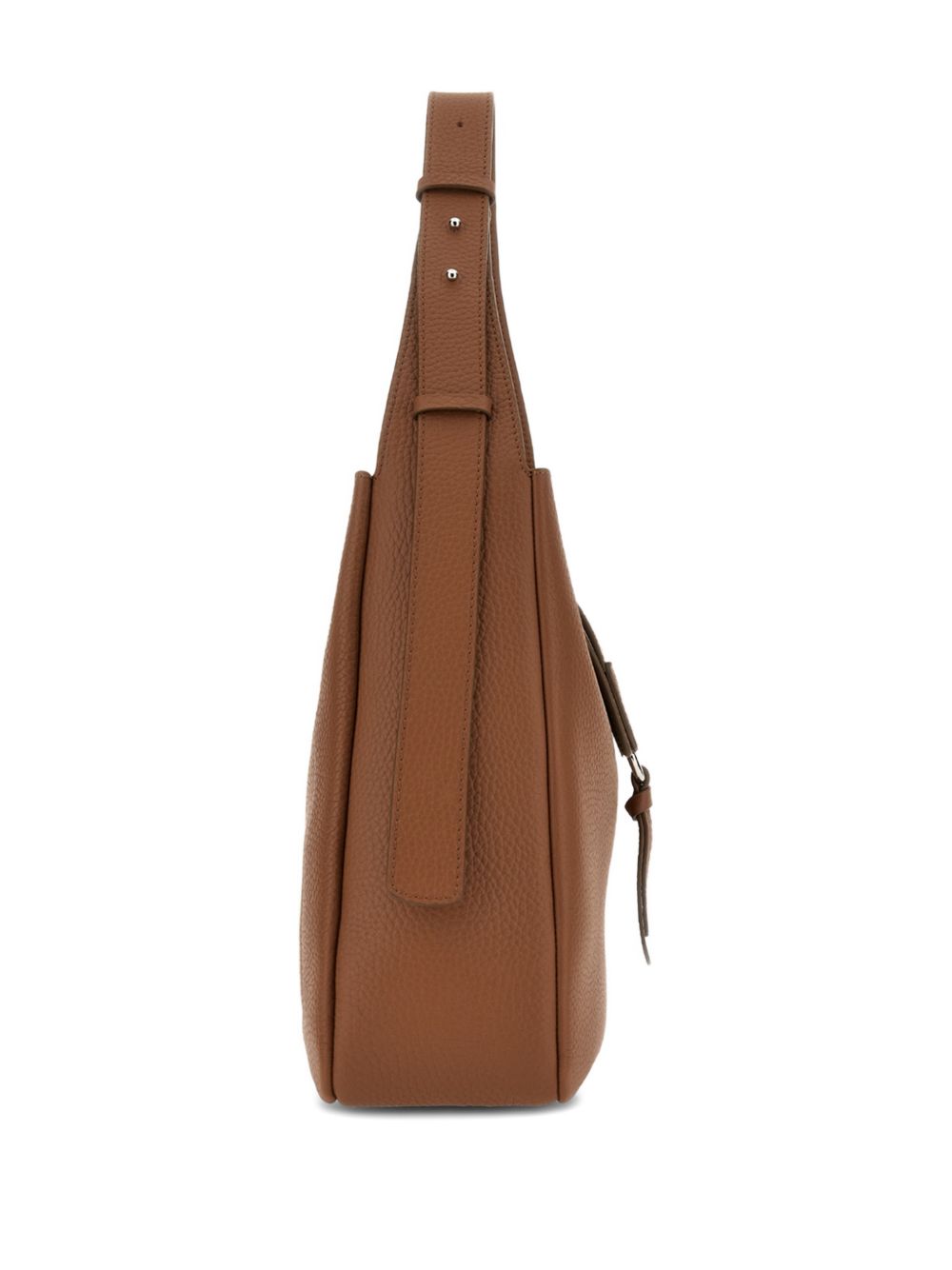 Borsa a spalla con nappa visnu in marrone Hogan - donna 