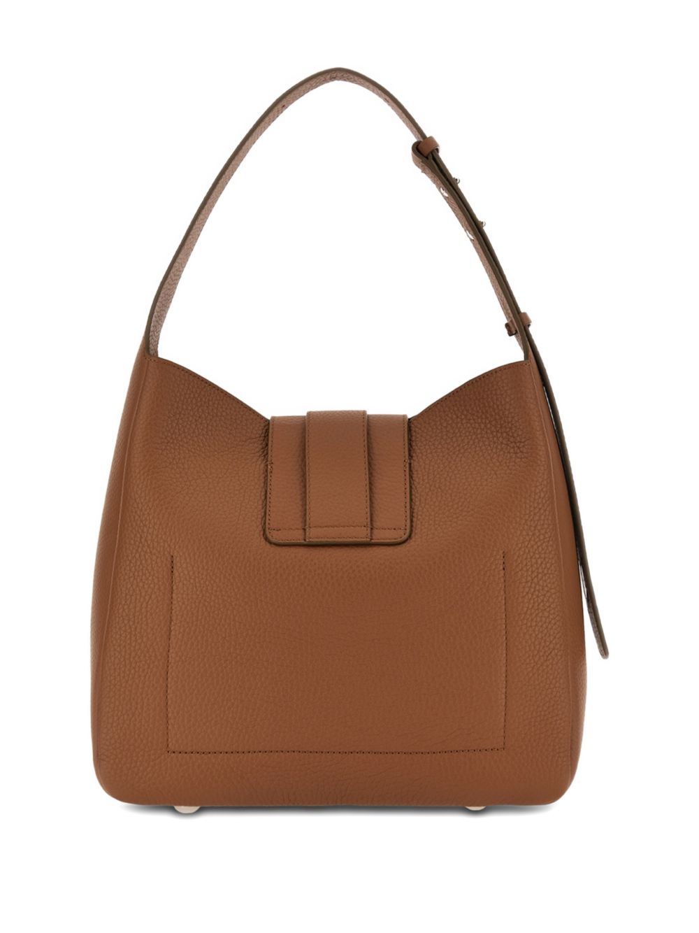 Borsa a spalla con nappa visnu in marrone Hogan - donna 