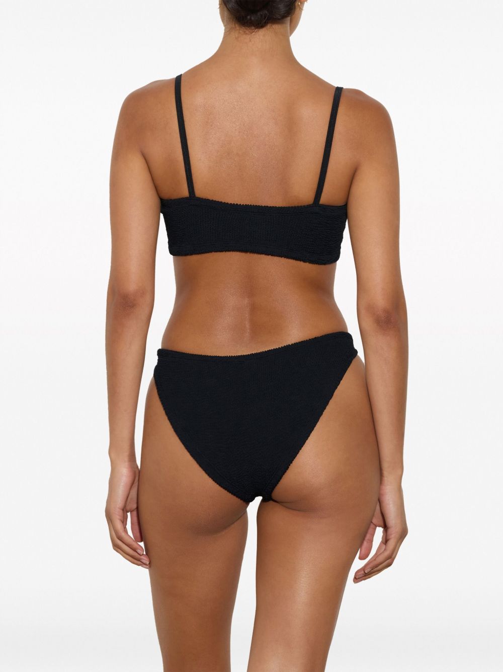 Bikini due pezzi Gigi in nero Hunza G - donna 