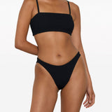 Bikini due pezzi Gigi in nero Hunza G - donna 