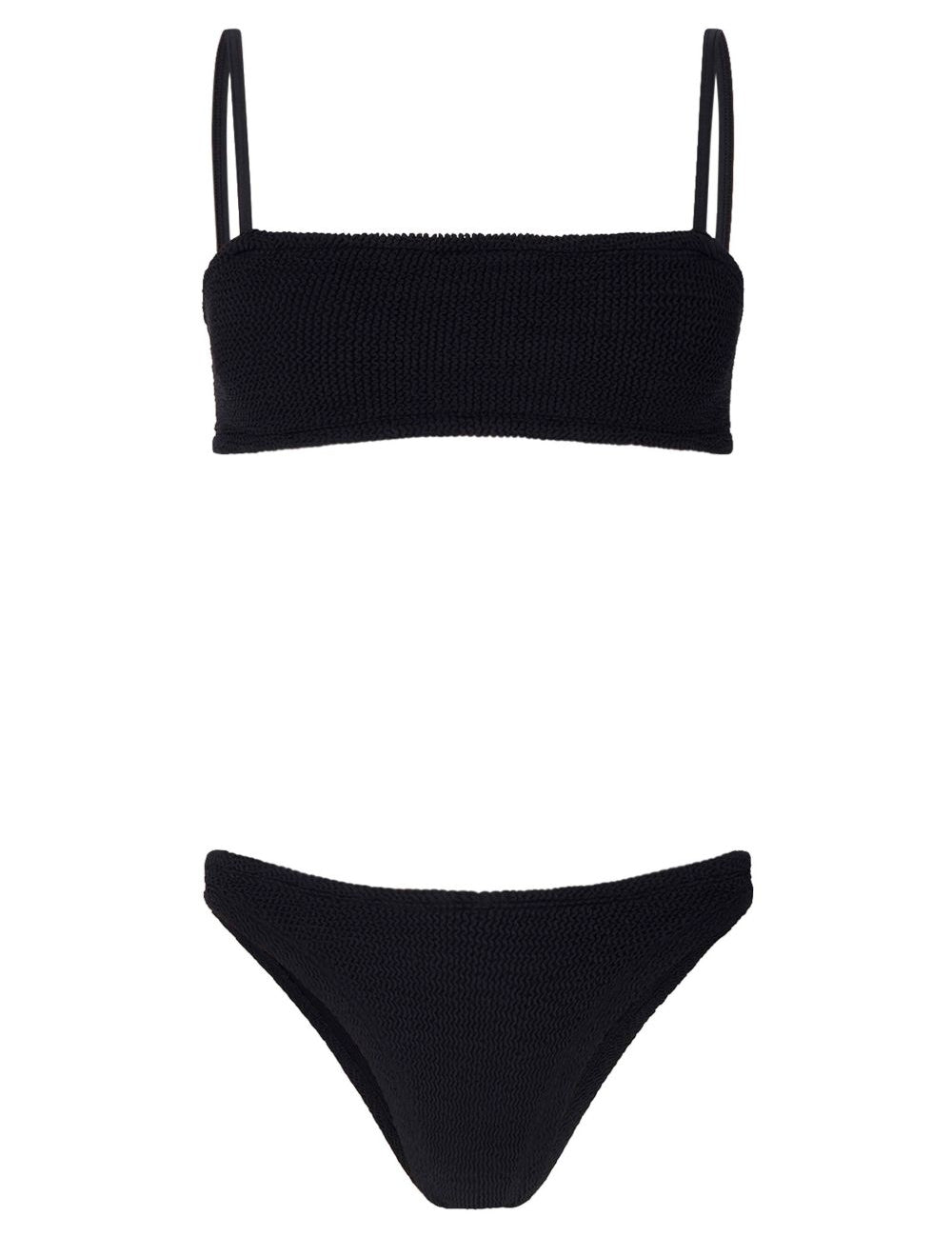 Bikini due pezzi Gigi in nero Hunza G - donna 