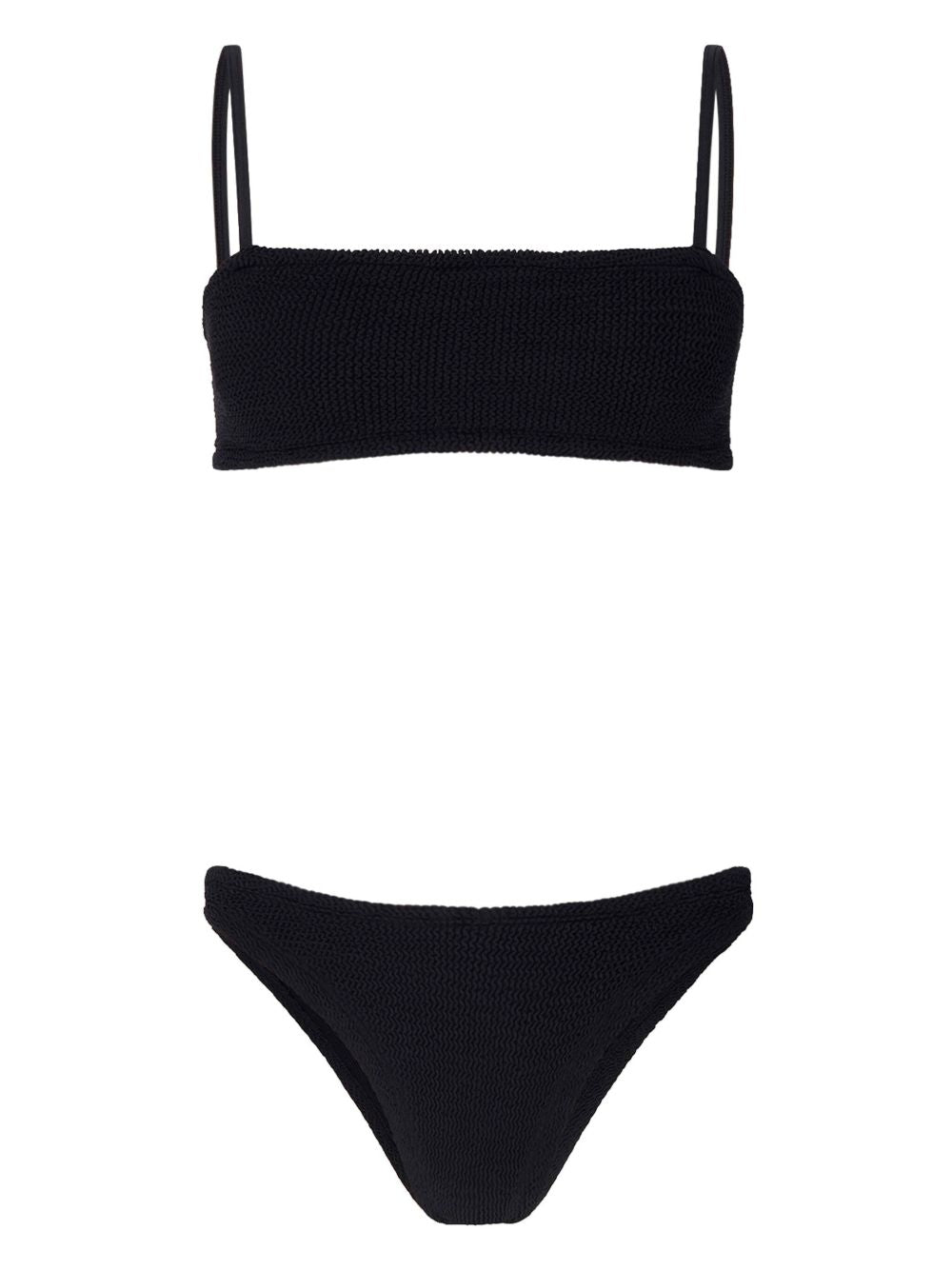 Bikini due pezzi Gigi in nero Hunza G - donna 