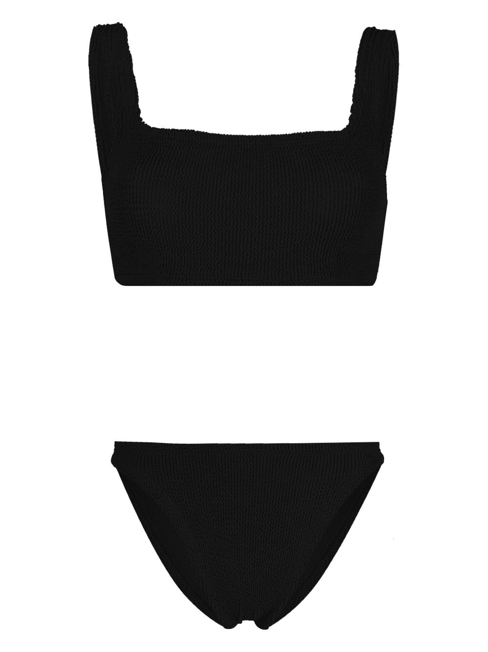 Bikini a coste xandra in nero Hunza G - donna 