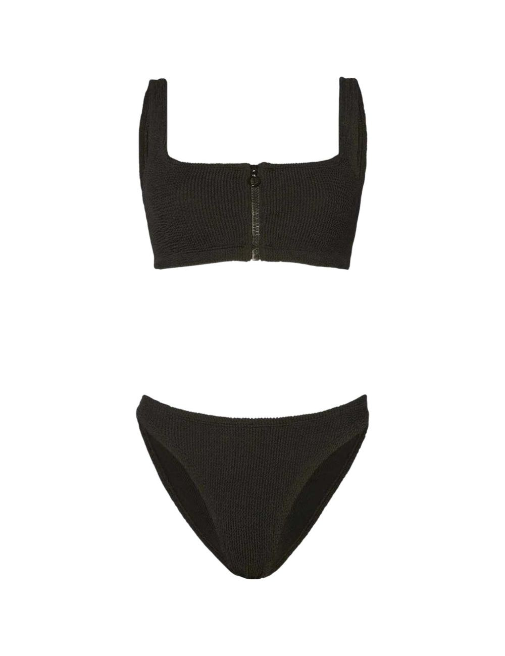 Bikini due pezzi dallas in nero Hunza g  - donna 