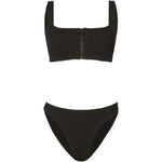 Bikini due pezzi dallas in nero Hunza g  - donna 