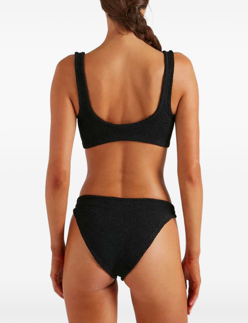 Bikini due pezzi dallas in nero Hunza g  - donna 