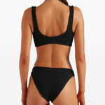 Bikini due pezzi dallas in nero Hunza g  - donna 
